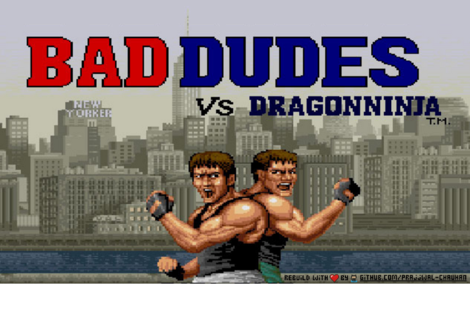 DRAGON NINJA - (Arcade Game)